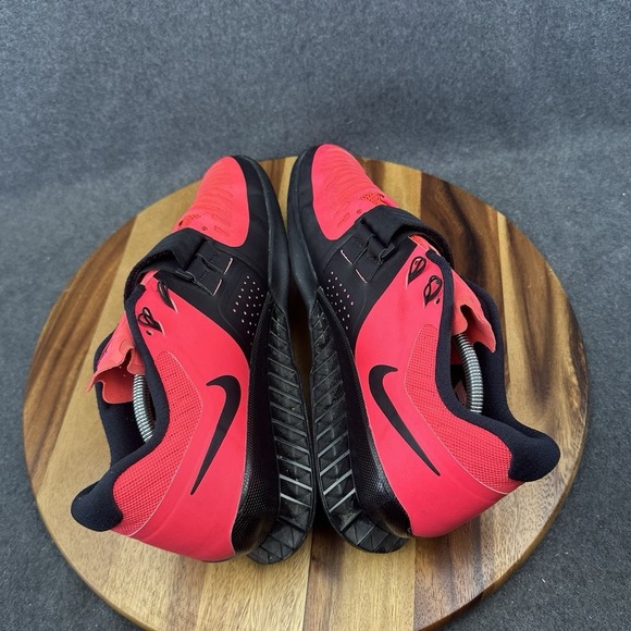 Nike Romaleos 3 Solar Weightlifting Shoes Red/Black 852933-602 Size 12.5 main image 10